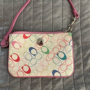 Coach wristlet
